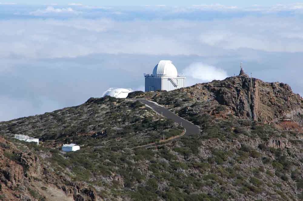 33 - La Palma, observatorio astrofisico Roque de los Muchachos, 2426m.